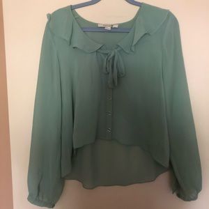 H&M Sheer Blouse